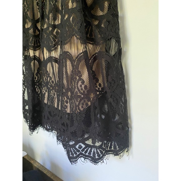 Love, Fire Mock Neck Lace Top - Picture 2 of 4